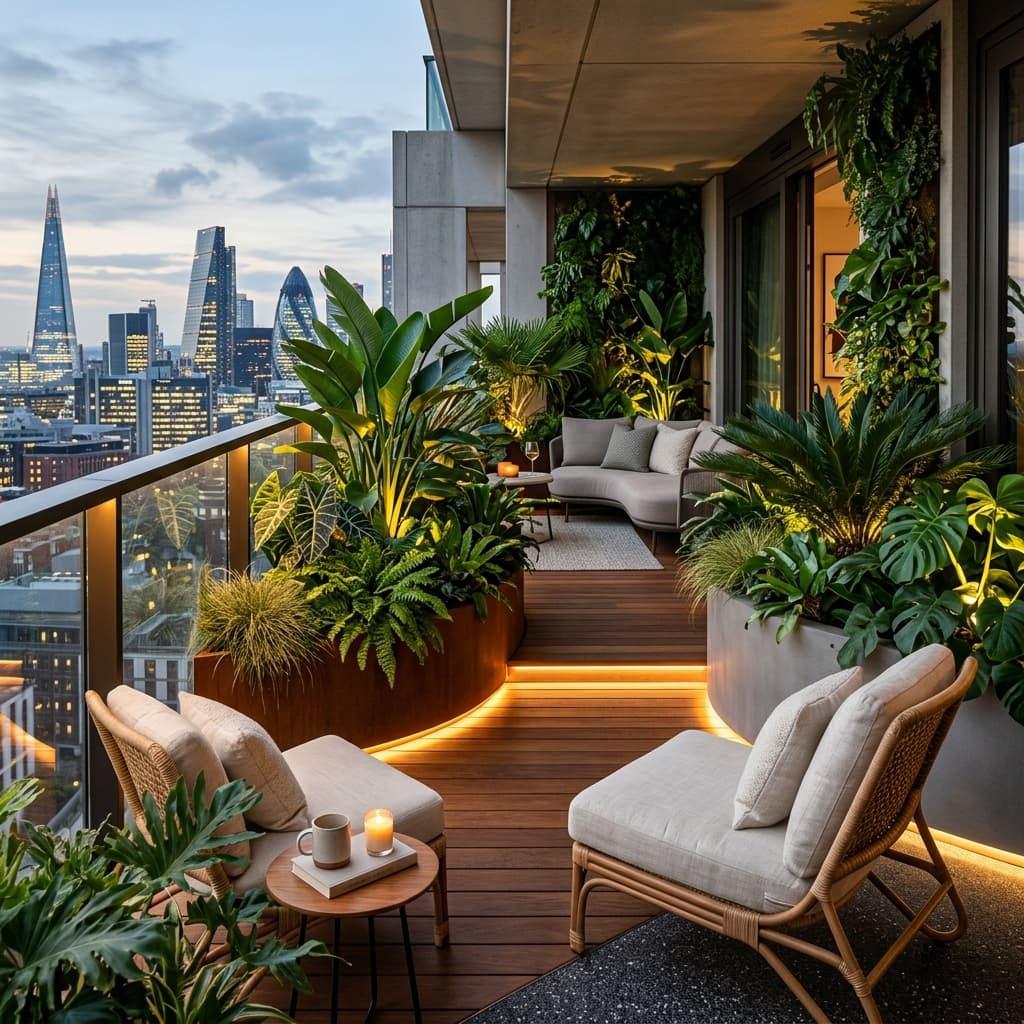 The Sunny Balcony